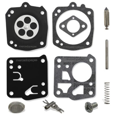 Kit diafragma reparo carburador para motosserra Stihl MS051, ITC133, Husqvarna 162