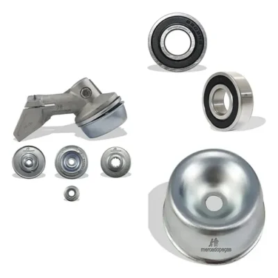 Kit transmissão, rolamento e tampa para roçadeira Stihl FS220
