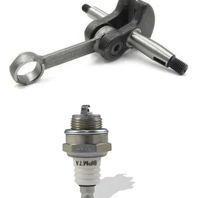 Kit virabrequim e vela para roçadeira Stihl FS85, FS44, FS55, FS86, FS88, FR220, Husqvarna 143RII, 236R