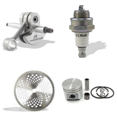Kit virabrequim 2x vela lâmina pistão para roçadeira Stihl FR220 FS160 FS220 FS280 FS290