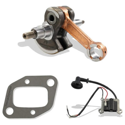 Kit virabrequim 2x juntas bobina para roçadeira Intertec 430
