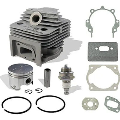 Kit cilindro pistão juntas e vela para roçadeira Garthen CG520
