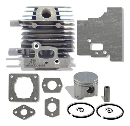 Kit cilindro pistão anéis para roçadeira Stihl FS85, KA85