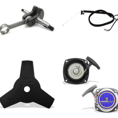 Kit virabrequim acessório para roçadeira Husqvarna 236R, Stihl FS85