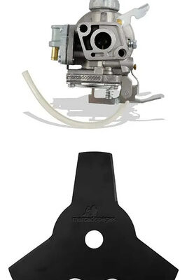 Kit carburador lâmina roçadeira Shindaiwa B45, C35, C350