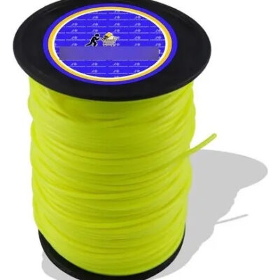 Bobina fio nylon quadrado 3mm 220m para roçadeira 220cc