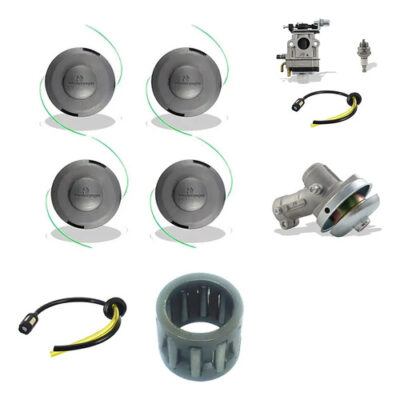 Kit carretilha carburador transmissão com mangueira e rolamento para roçadeira Toyama RT43L