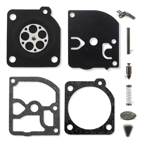 Kit reparo agulha carburador para roçadeira Husqvarna 323R, Makita RB-41, RB-45