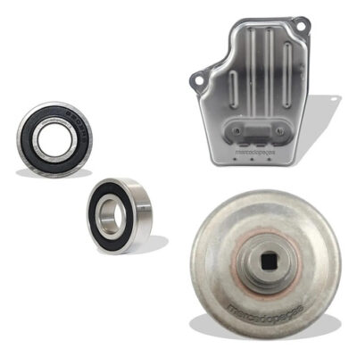 Kit 2 rolamentos, escapamento e embreagem para roçadeira Stihl FS220
