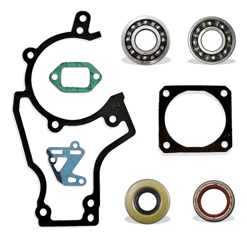 Kit rolamento retentor juntas para motosserra Stihl 038 MS380 MS381
