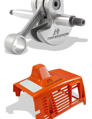 Kit virabrequim com tampa para roçadeira Stihl FS160, FS220, FS280, FR220, FS290