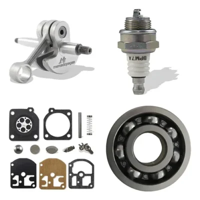 Kit virabrequim 2x vela reparação carburador rolamento roçadeira Stihl FS160