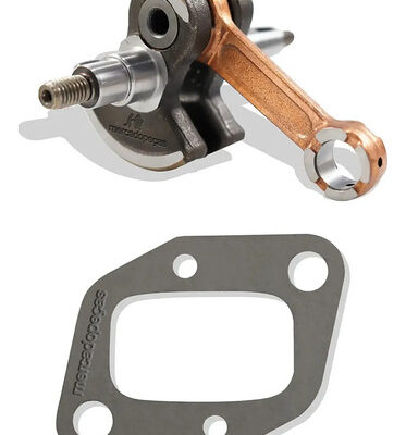 Kit virabrequim 2x juntas para roçadeira Toyama RT43L TBC43X Branco Intertec