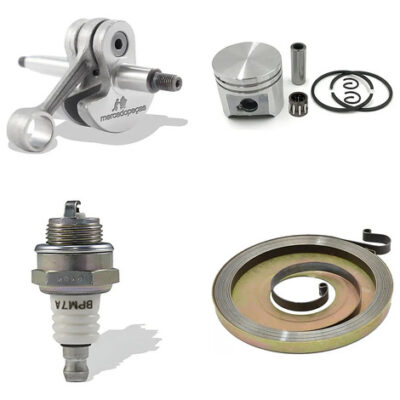Kit virabrequim pistão vela partida para roçadeira Stihl FS220 FR220 FS160 FS280 FS290