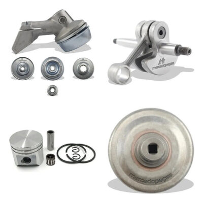 Kit transmissão virabrequim pistão embreagem para roçadeira Stihl FS120 FS200 FS44 FS55 FS80 FS85 KA85 Husqvar