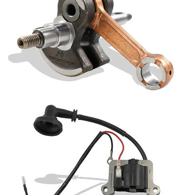 Kit virabrequim bobina para roçadeira Intertec 430 431 Toyama Branco Ferrari Garthen