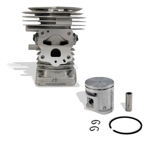 Kit cilindro completo com pistão para motosserra Husqvarna 445, 450 - Imagem 2