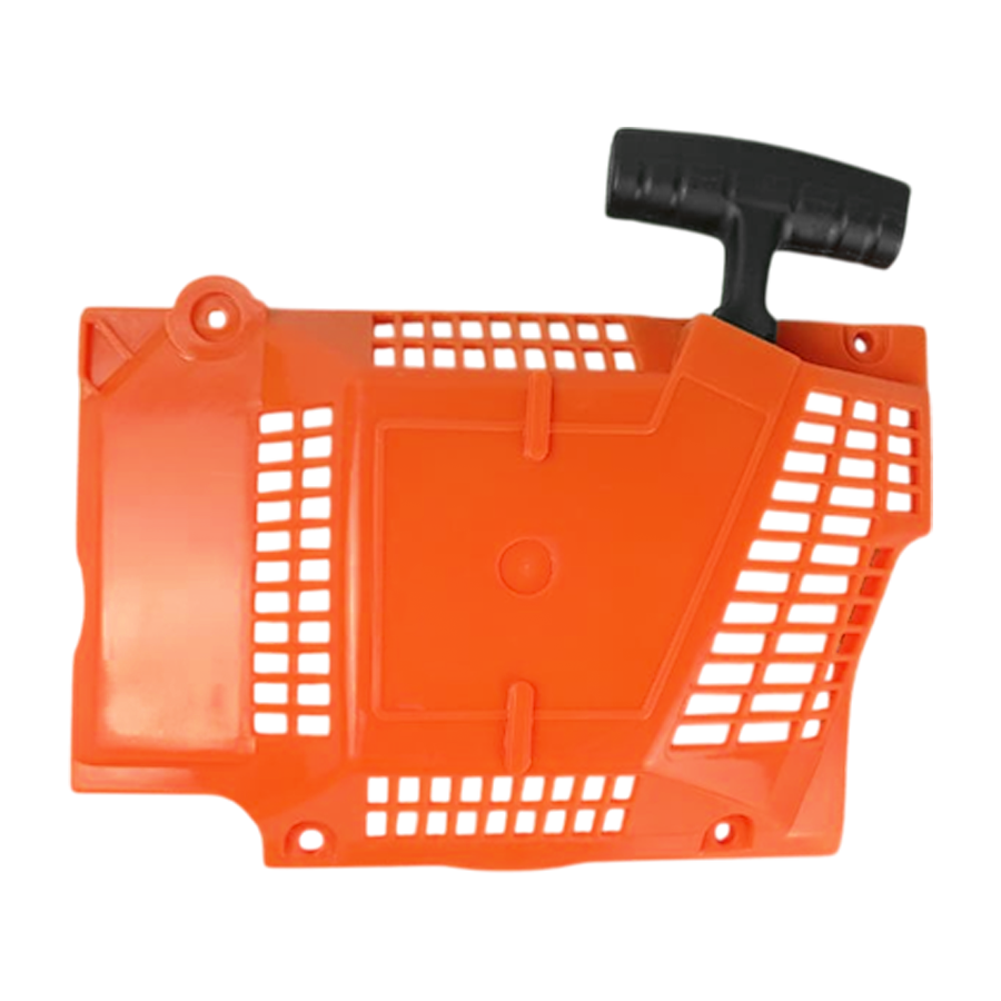 Tampa de partida completa em nylon para motosserra Husqvarna 385 390XP