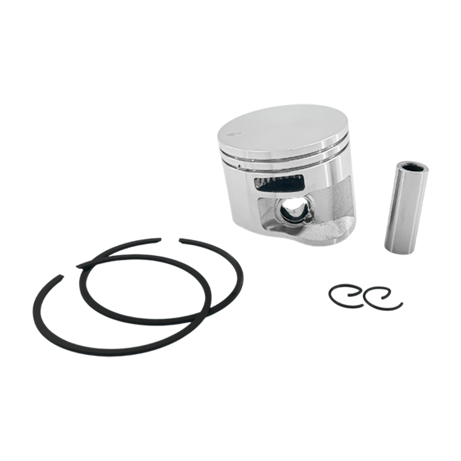 Kit pistão 52 mm com anéis pino e travas para motosserra Stihl MS462