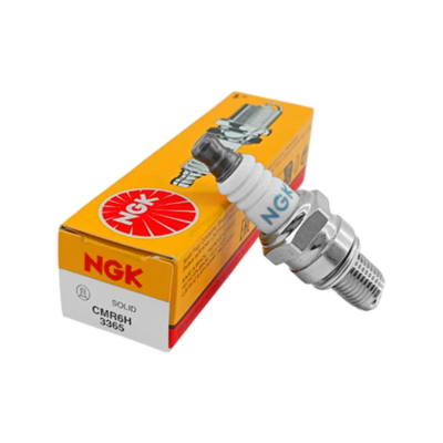 Vela de ignição NGK CMR6H para motosserra roçadeira e soprador