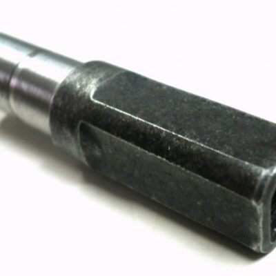Uniao do carda conector do tubo motopoda intertec-105/265 rosca femea m7 x interno quadrado