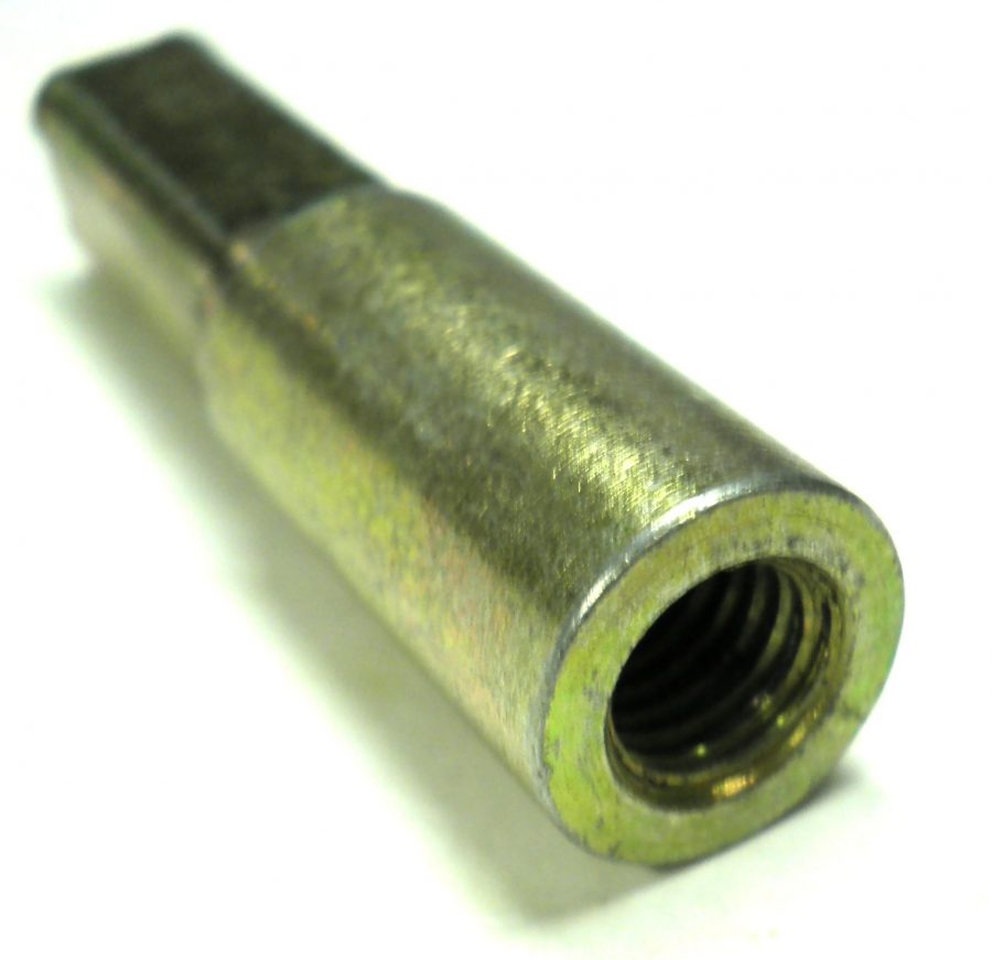 Uniao do carda conector do tubo motopoda / multi tool itc-4×1/435/265 rosca femea m8 x interno quadr