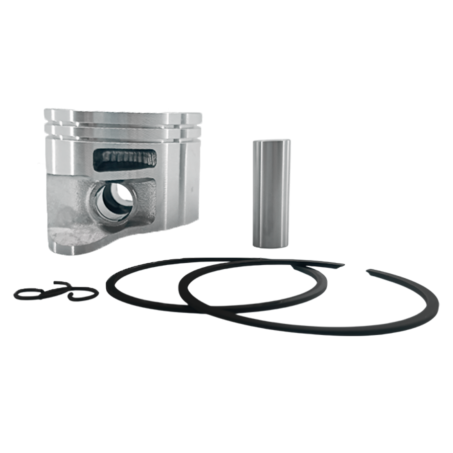 Kit pistão 52 mm com anéis pino e travas para motosserra Stihl MS462